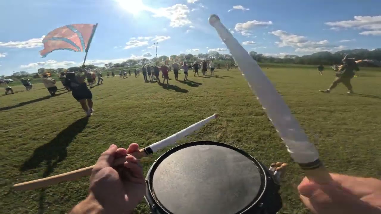 Jonathan's Snare Cam – Elton John Show(early season)  | Athens Golden Eagles