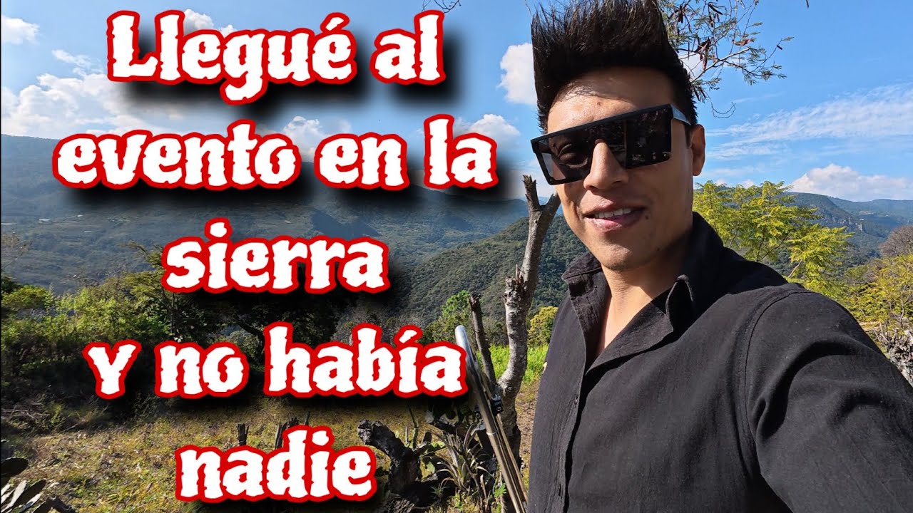 LLEGU&Eacute; AL LUGAR DEL EVENTO Y NO HAB&Iacute;A NADIE | Diego Medina