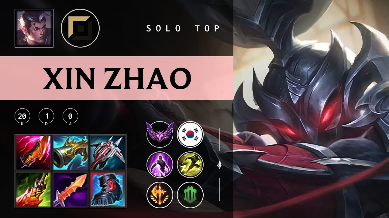 Xin Zhao Top vs Yone - KR Master Patch 25.24