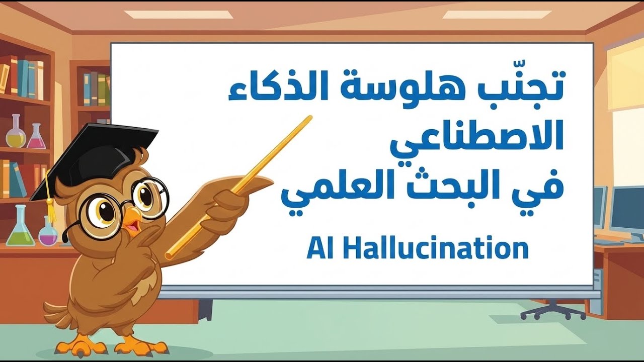 هلوسة الذكاء الاصطناعي AI Hallucinations في البحث العلمي: المخاطر والحلول العملية للاستخدام الآمن