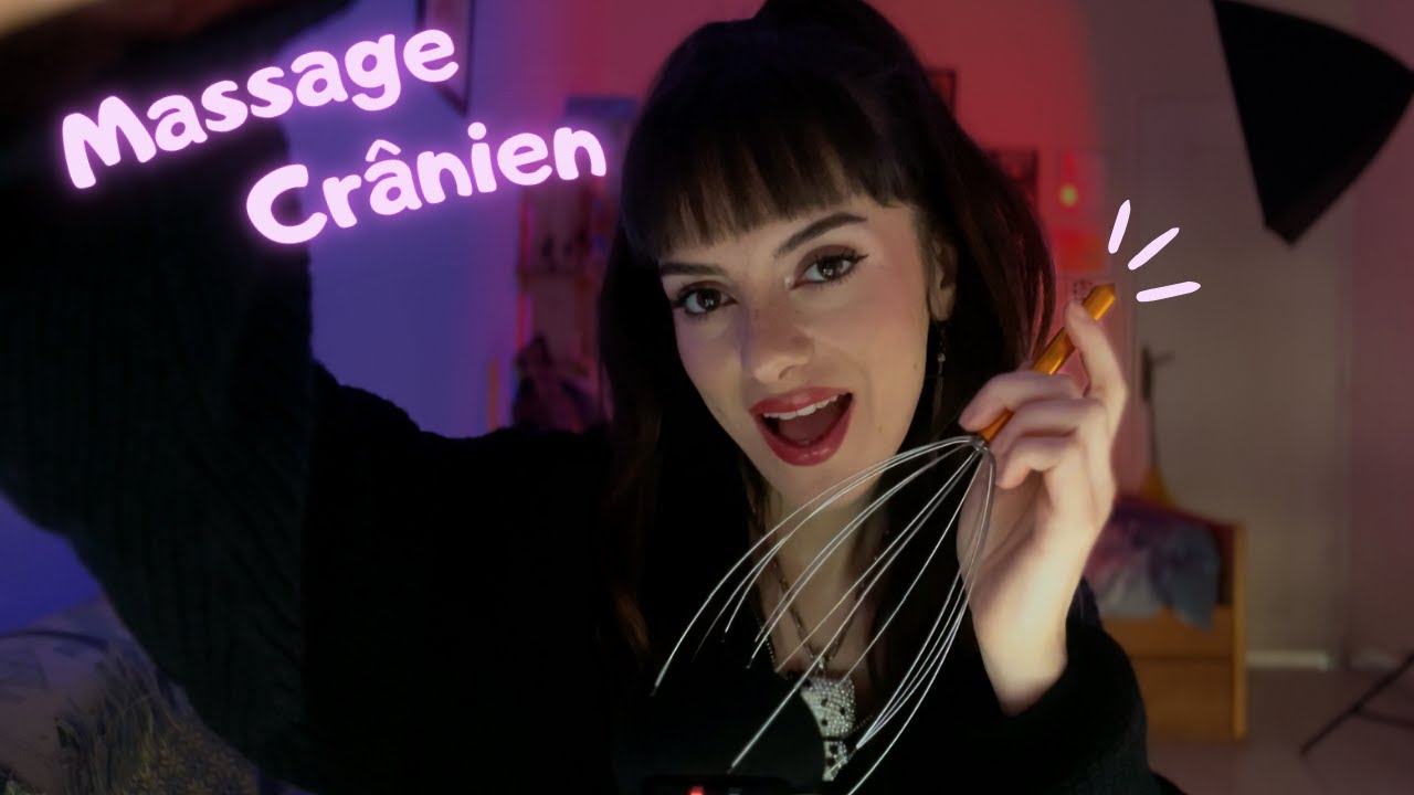 #ASMR | Massage Crânien en plusieurs étapes 💤 (jusqu'au dodo)