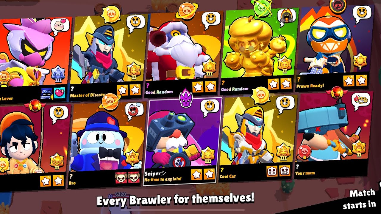 Sniping Wintraders In Brawl Stars