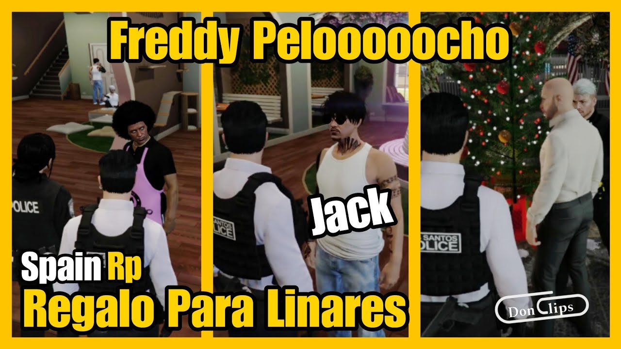 FREDDY va Al UWU CAFE TODOS PELOCHO, FREDDY ROJAS JARA REGALO para LINARES SpainRp
