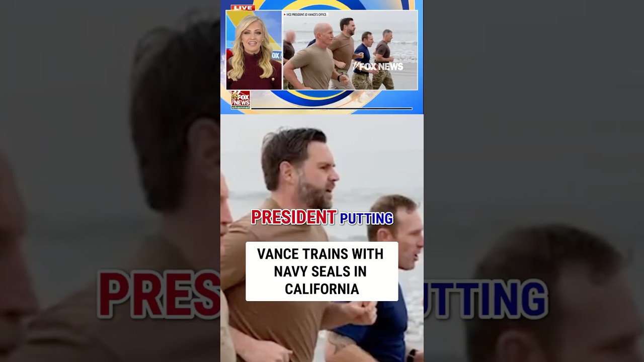 WATCH: Vance trains with Navy SEALs in California #foxnews #news #shorts #politics