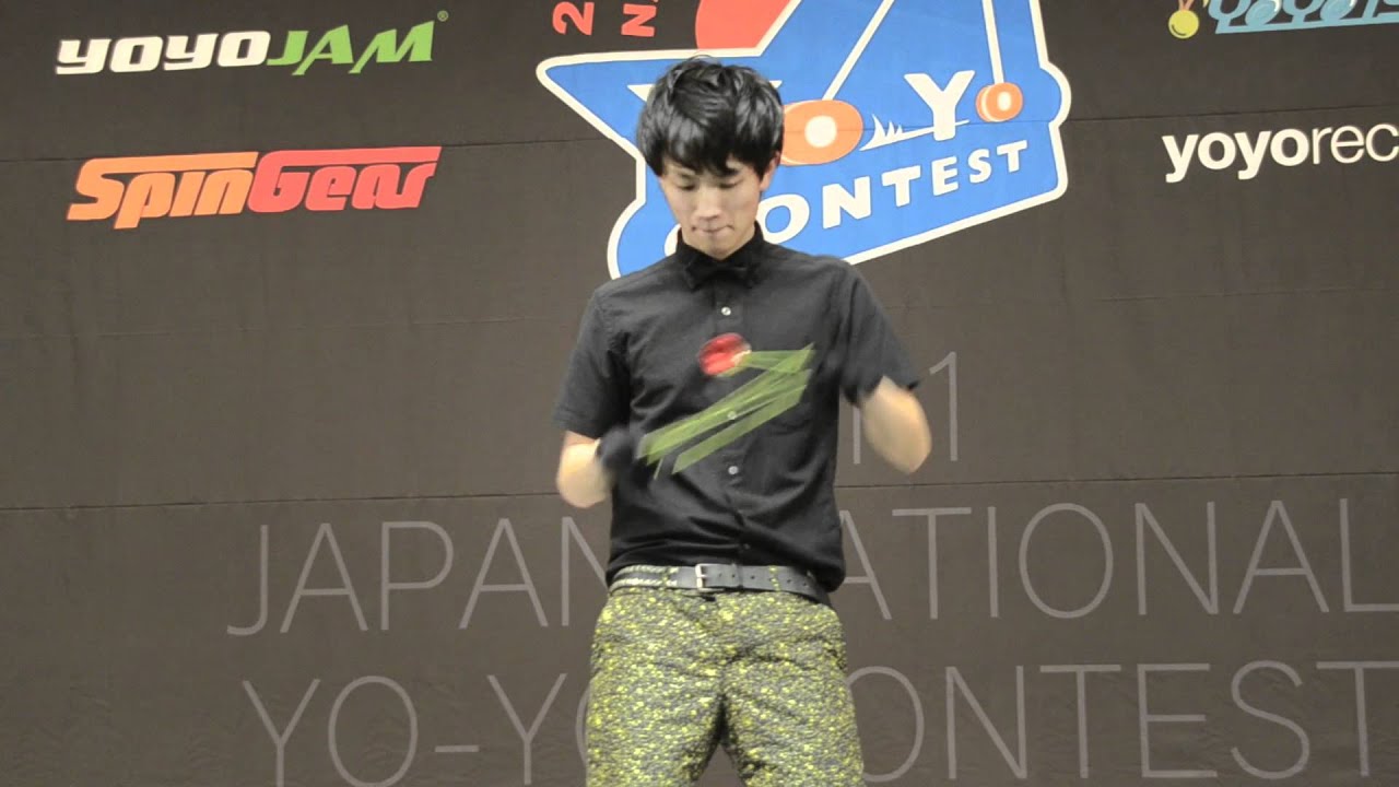 Tatsuya Fujisaka 2011 Japan National YoYo Contest 1A 1st