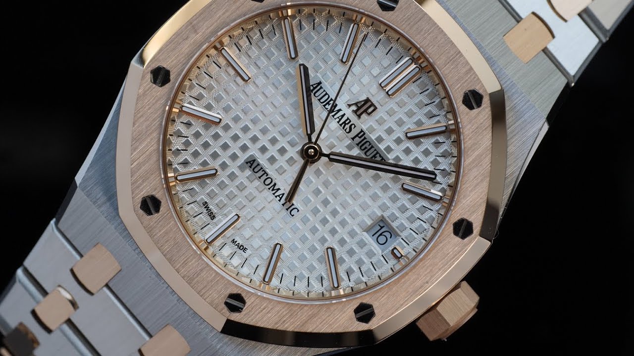 37-миллиметровый Royal Oak с золотым оттенком | Хафиз Дж. Мехмуд