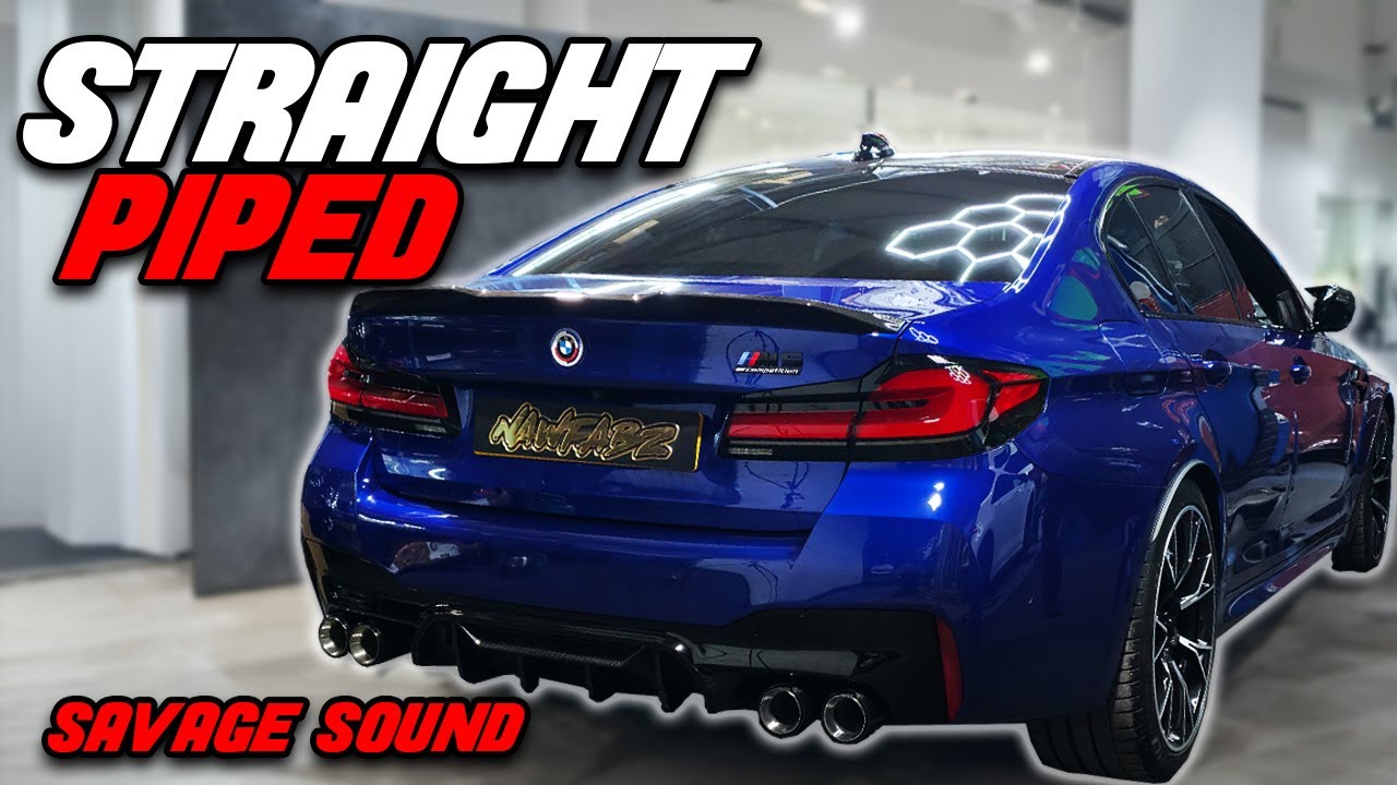 ТРАНСФОРМАЦИЯ BMW M5 Competition Straight Pipe — ЧИСТОЕ НАСИЛИЕ 🔥