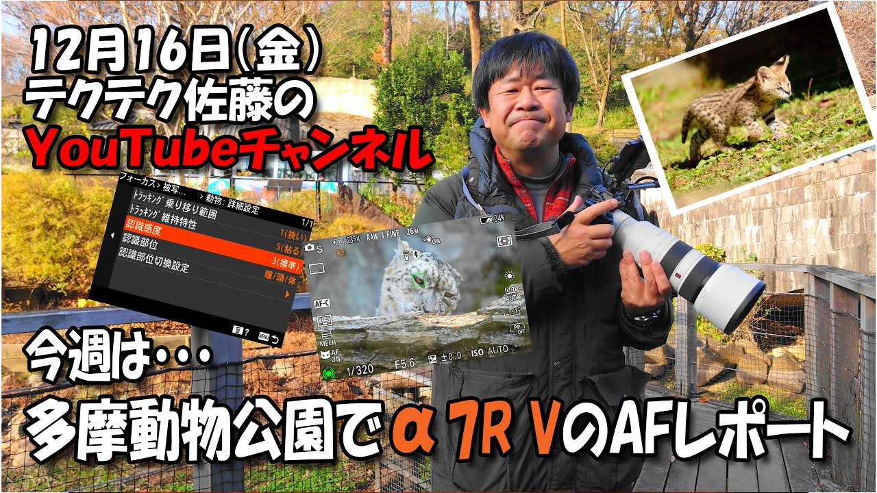 多摩動物公園で試してきたα7R VのAI被写体認識テストレポート