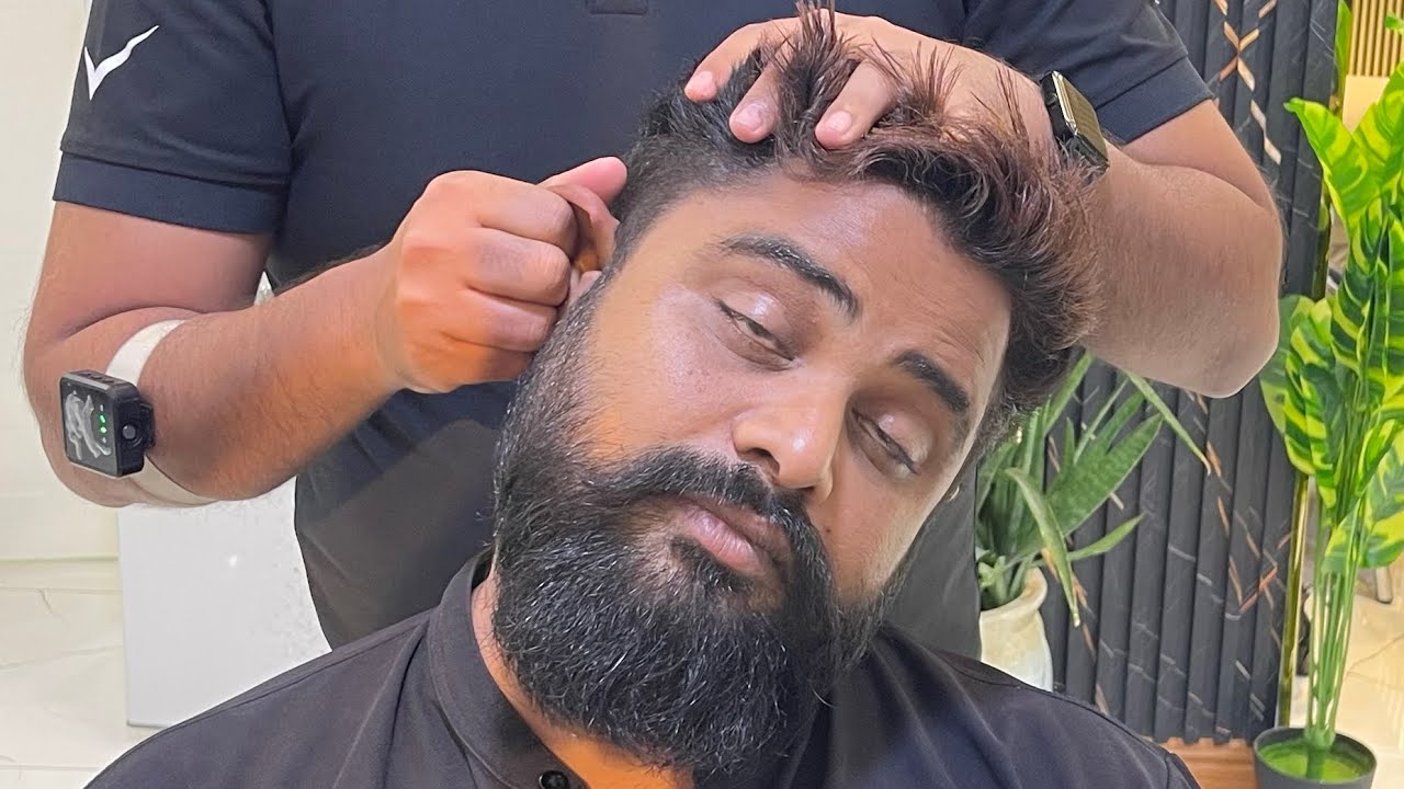 Indian Head Massage ASMR for Deep Relaxation