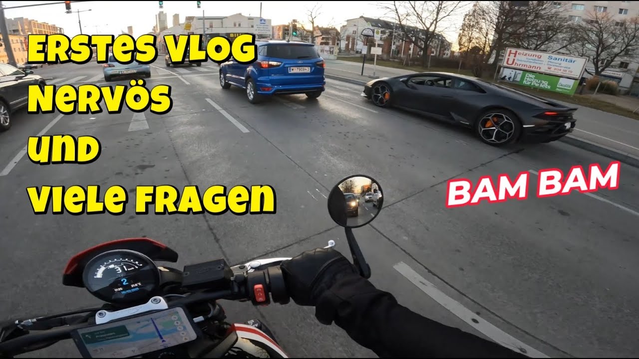 Erstes Motorrad Vlog, Fragen über Fragen