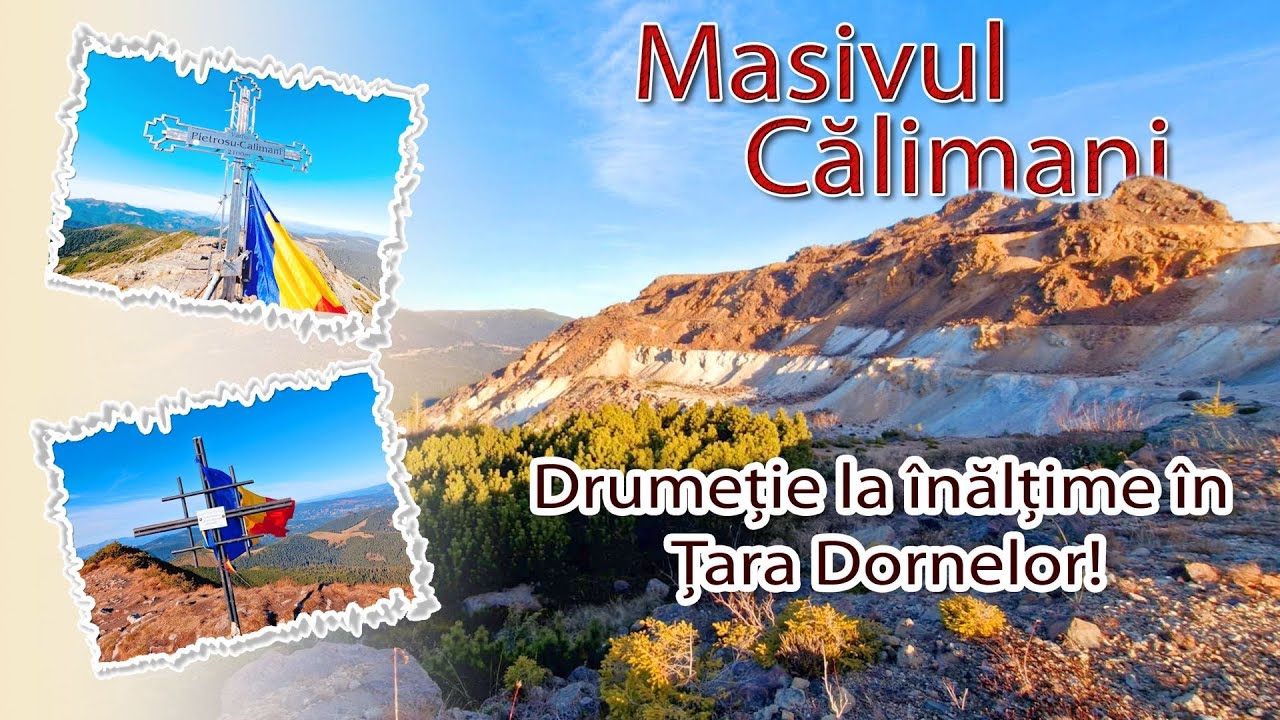 Muntii Calimani -Toamna pe Vf. Negoiu Unguresc -Cariera de Sulf - Vf. Pietrosu Calimani - Romania 4K