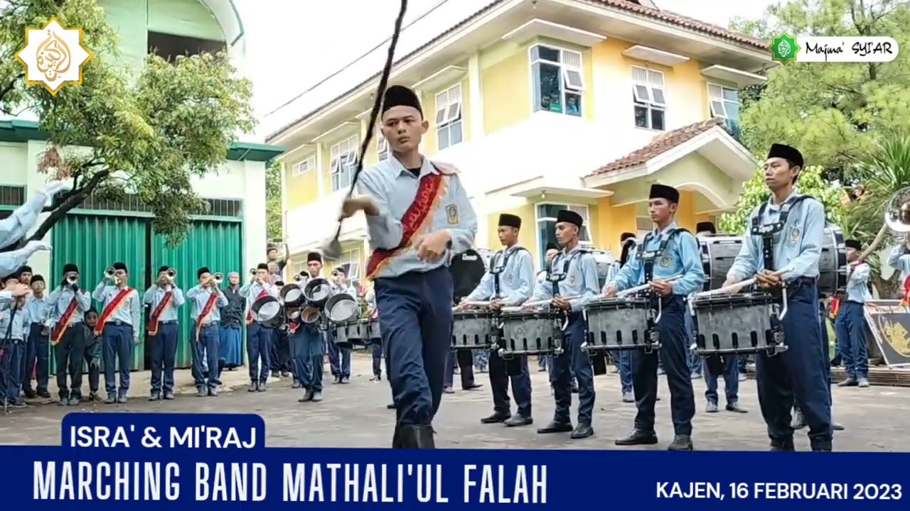 Marching Band Mathole' Konser Sunatan Isra' & Mi'raj