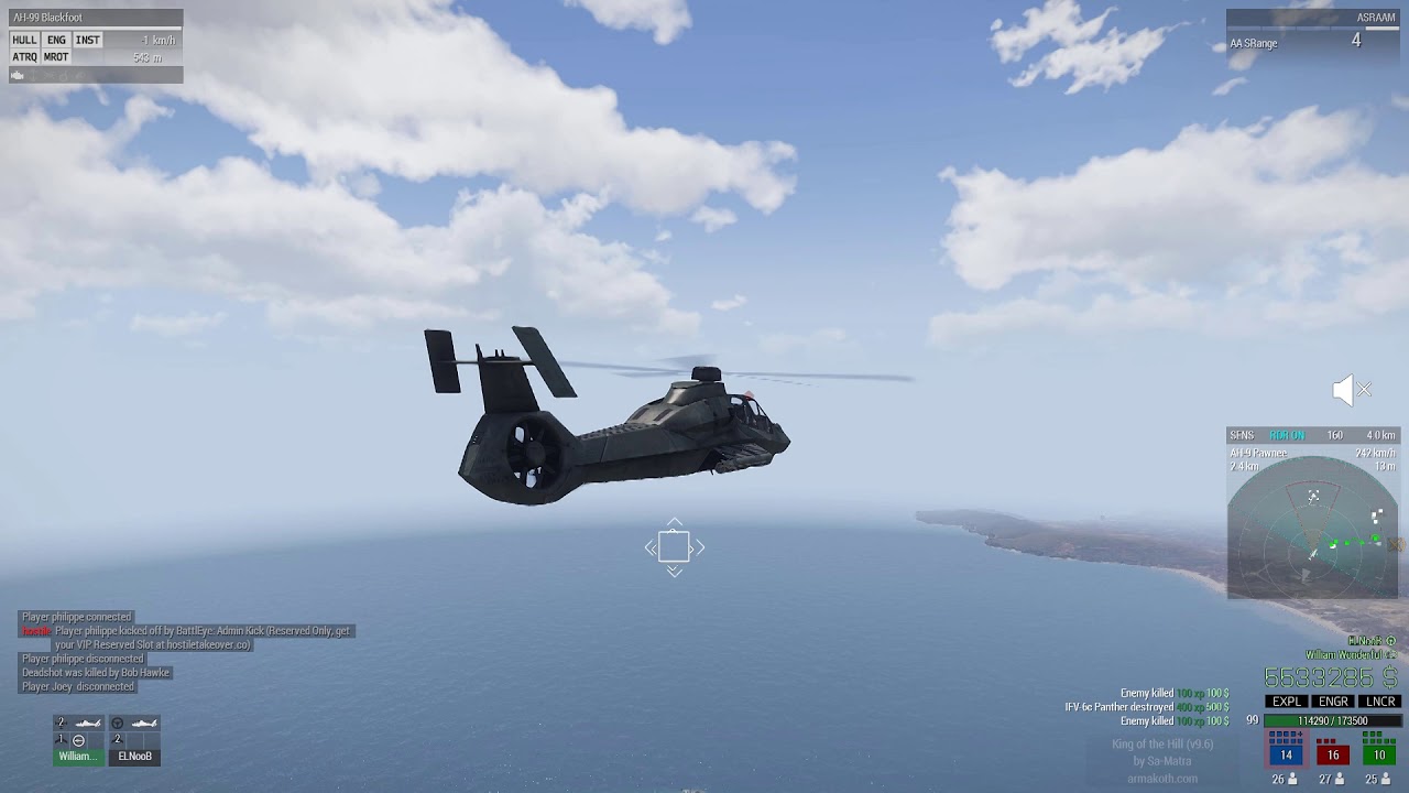 Arma3 | Koth Kajman/Blackfoot money farming!