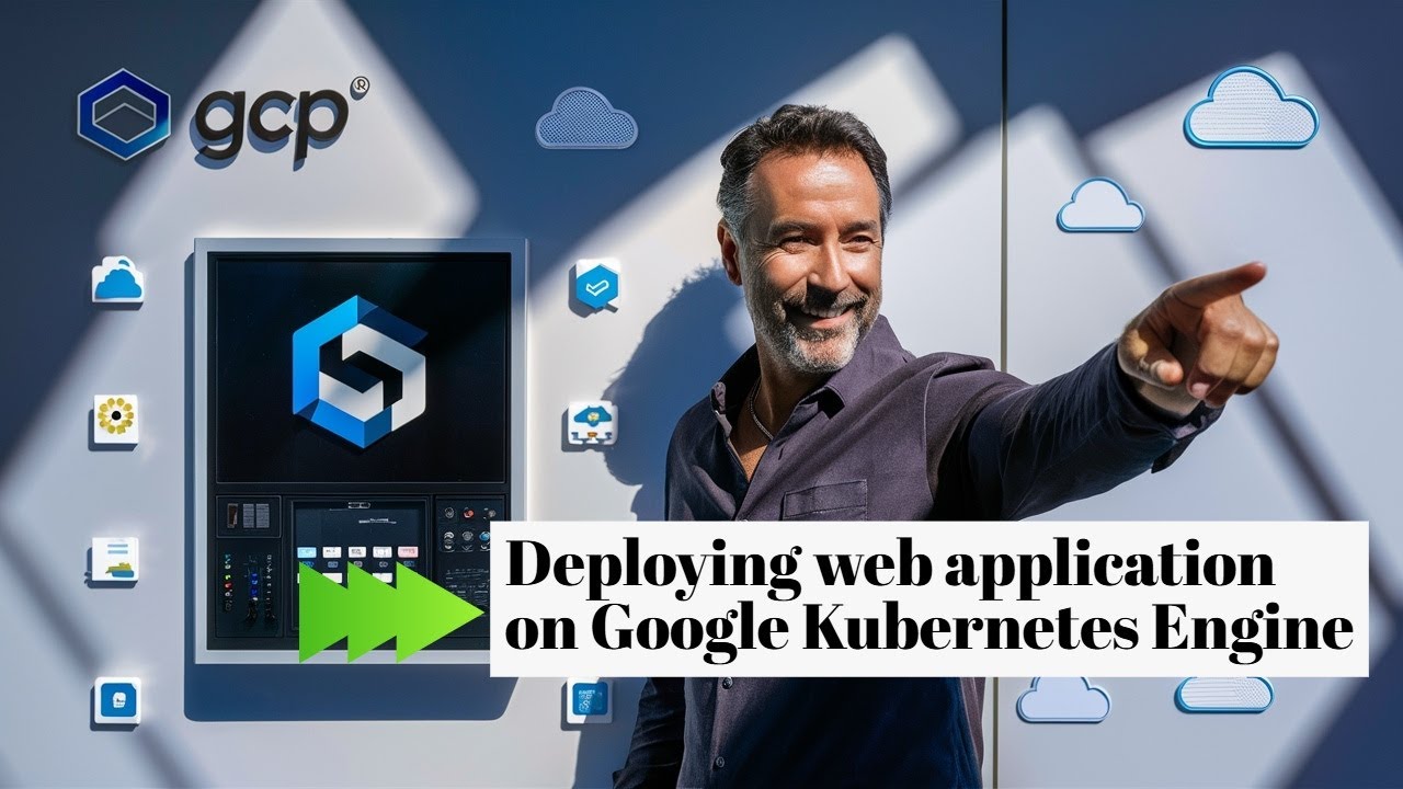 Deploying Web application to Google Kubernetes engine with explanation