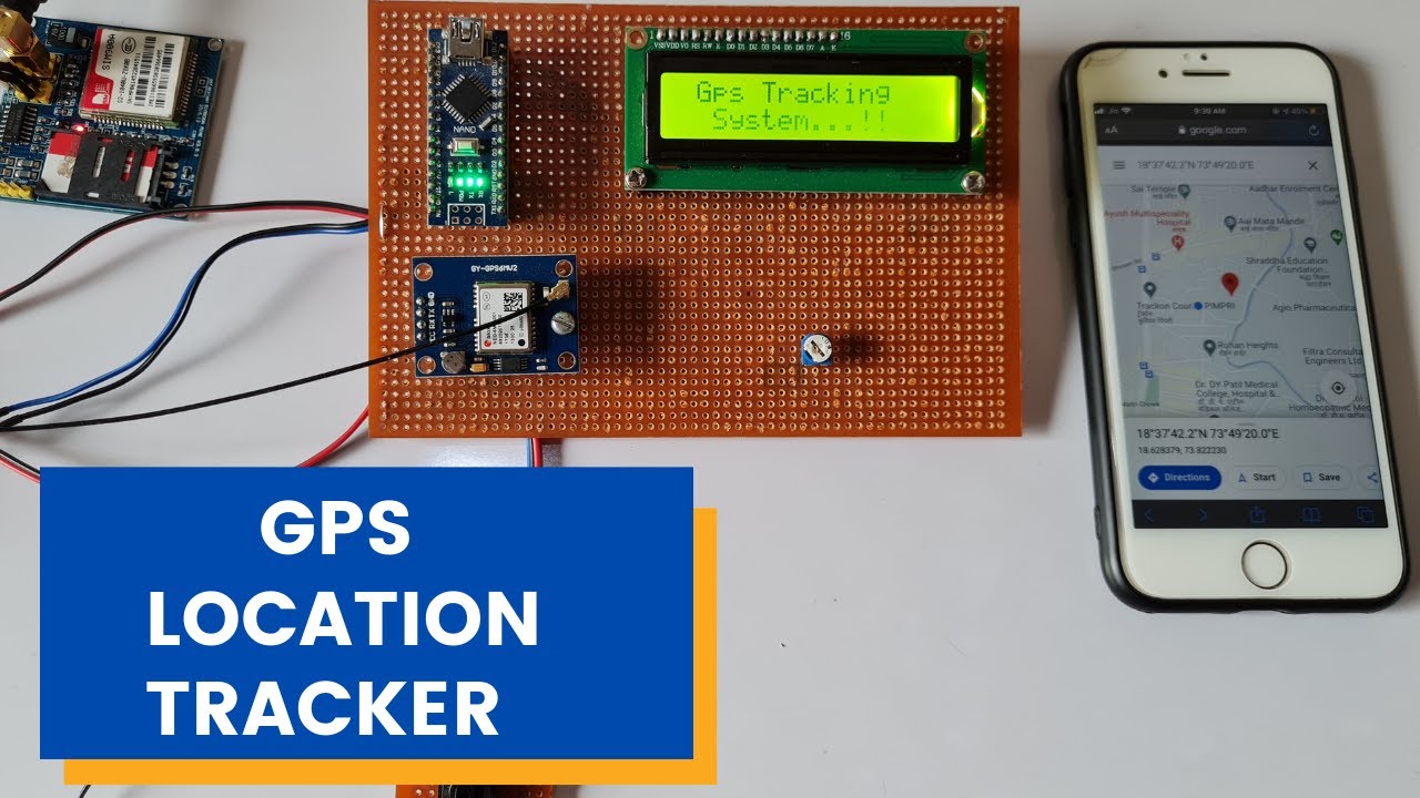 GPS Location Tracker | GPS + GSM Based Advanced Vehicle Tracking System