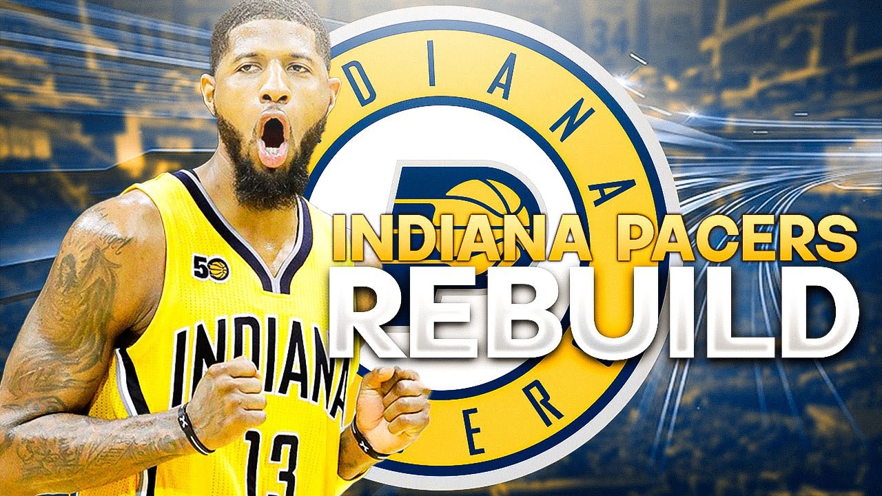 ROOKIE PAUL GEORGE! REBUILDING THE INDIANA PACERS! NBA 2K24