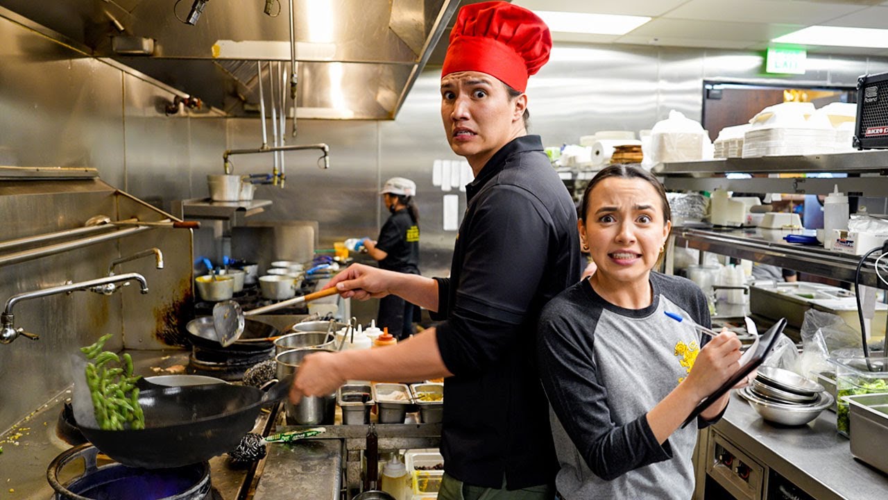 We Worked At A Restaurant For A Day