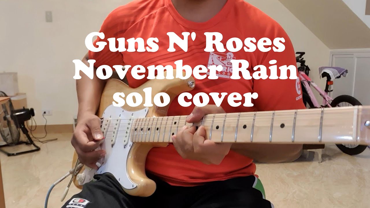 Guns n Roses | November Rain | Solo cover on a Fender Strat #guitar #guitarsolo #gunsnroses