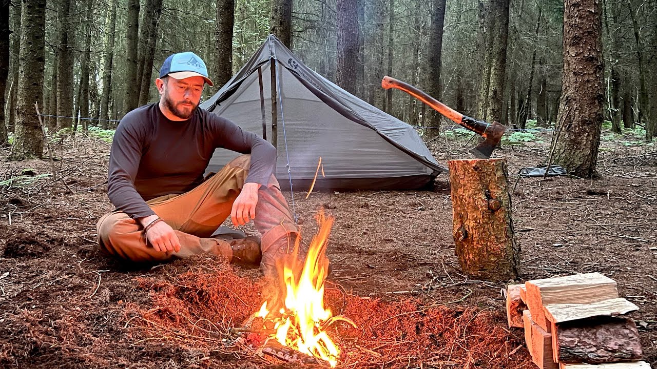 Solo Wild Camping in the MAGICAL NORTH