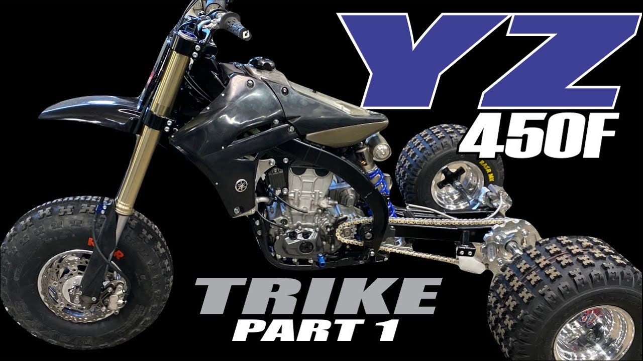 Сборка трайка для Yamaha YZ450F - Часть 1