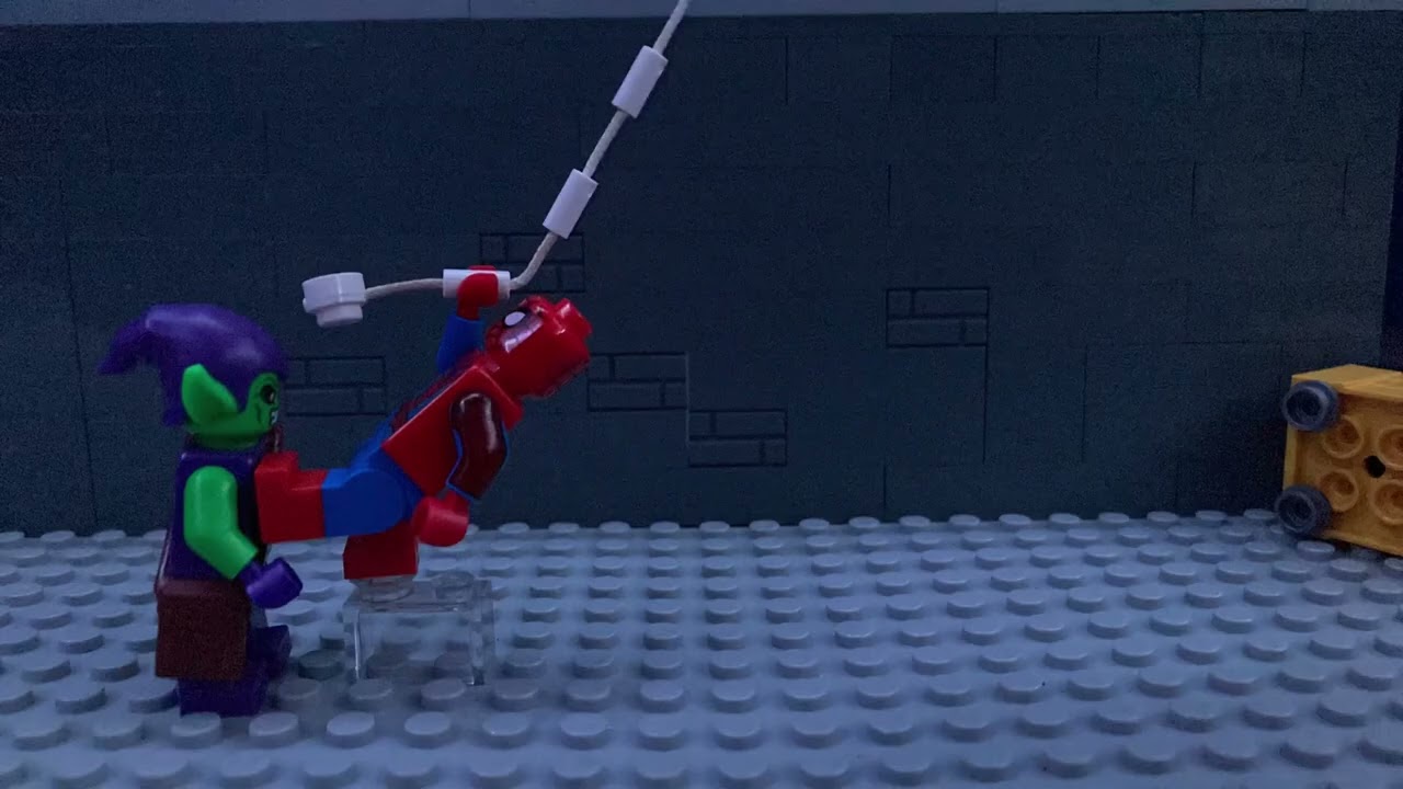 Spooderman. lego stop motion