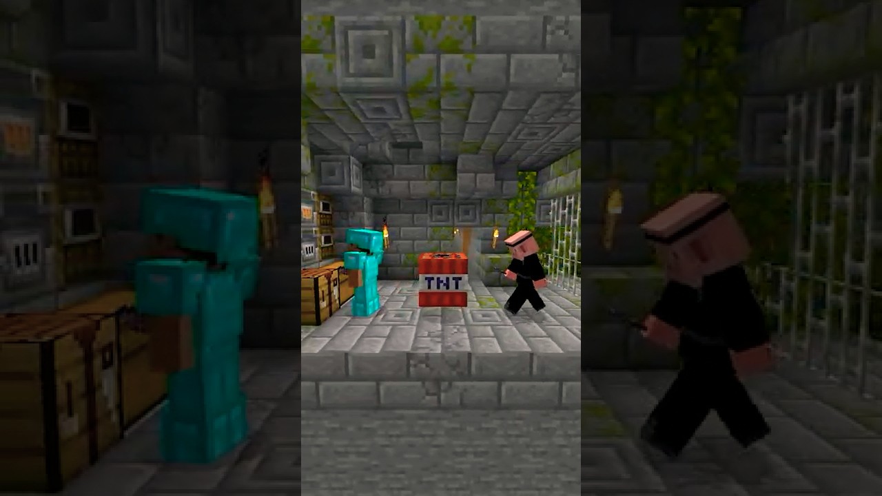 Saving Minecraft Fox in Prison