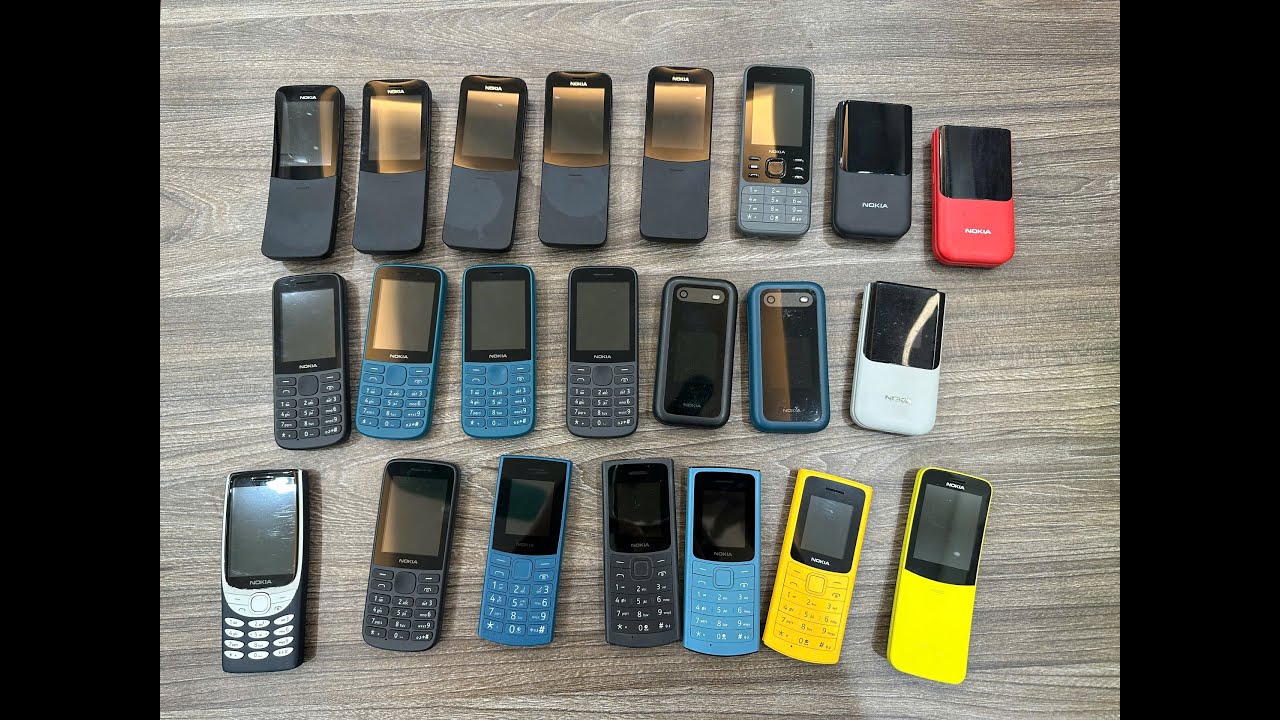 Tổng hợp Nokia 4G chính hãng | Nokia 215, 2720 Flip, 2660 Flip, 110 4G, 8110 4G