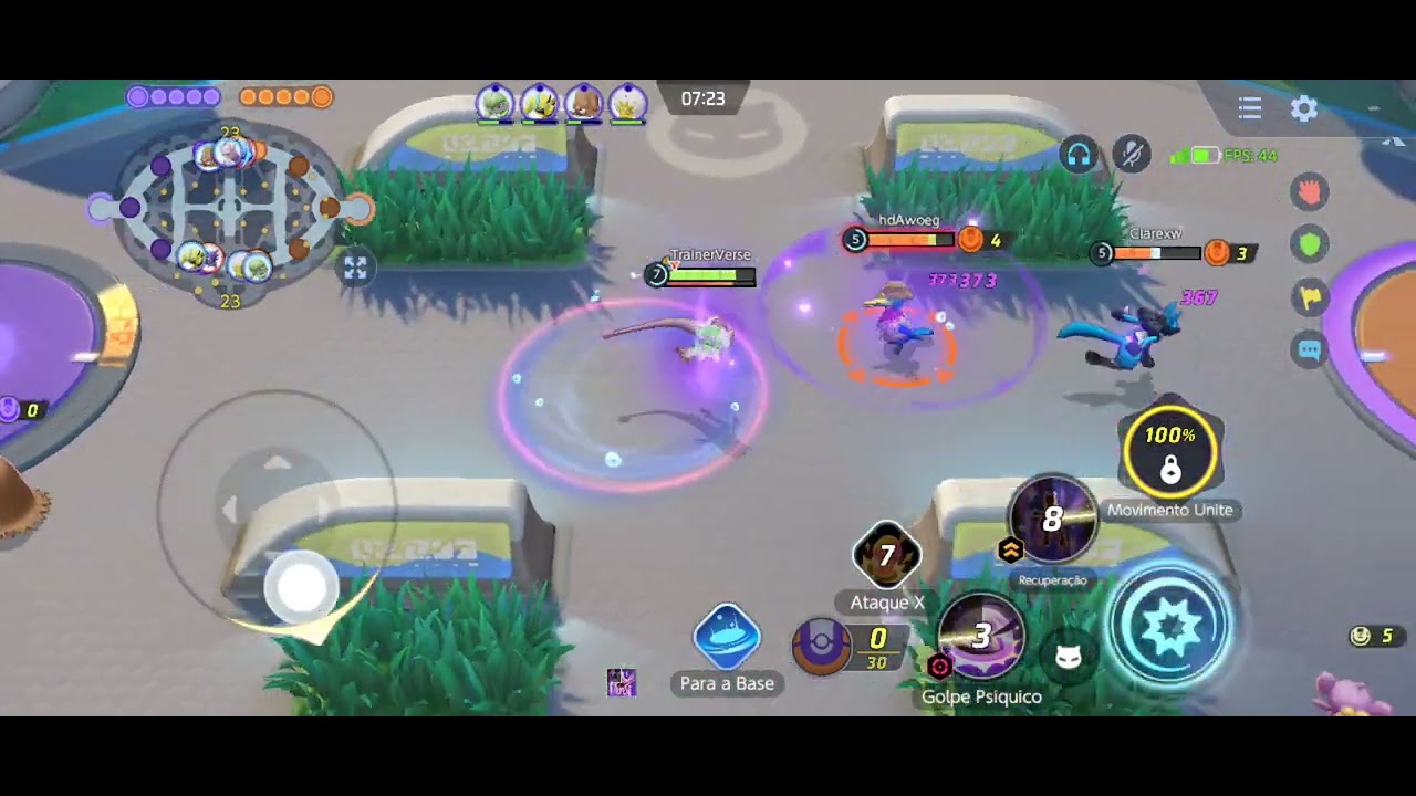 Mewtwo Power top play - pokémon United 