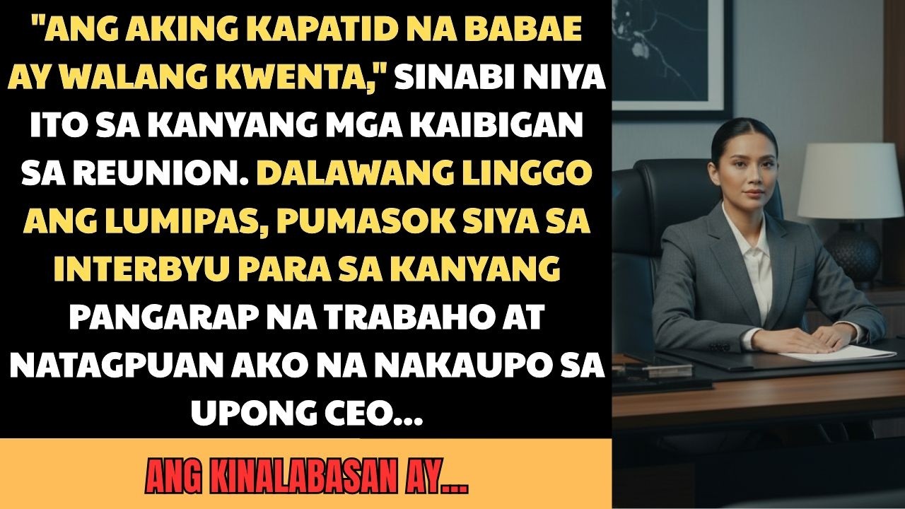 Sinabi ng Kapatid Kong Babae na Bigo Ako — Hanggang Nag-Apply Siya sa Kumpanya Ko