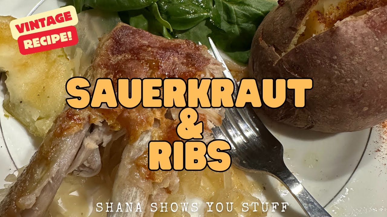 1945 Sauerkraut & Ribs: Simple & Delicious