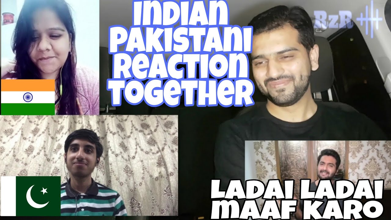 India Pakistan War | Indian Pakistani Reaction Together |Khujlee Family |Ladai Ladai Maaf Kro (2019)