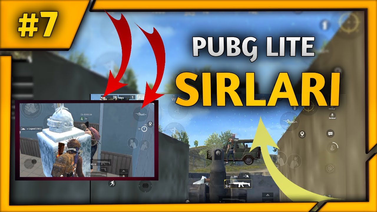 😯PUBG LITE SIRLARI 😱/PUBG MOBILE LITE