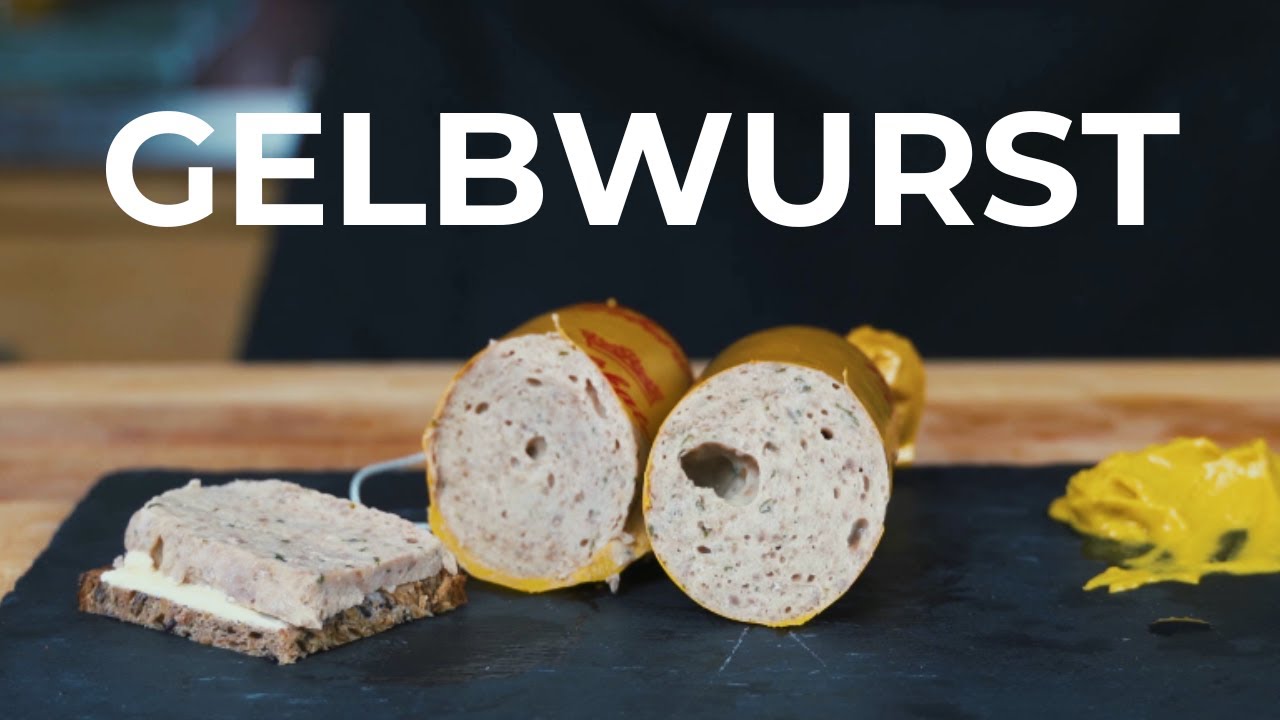 Gelbwurst selber machen - Mild & lecker im Geschmack