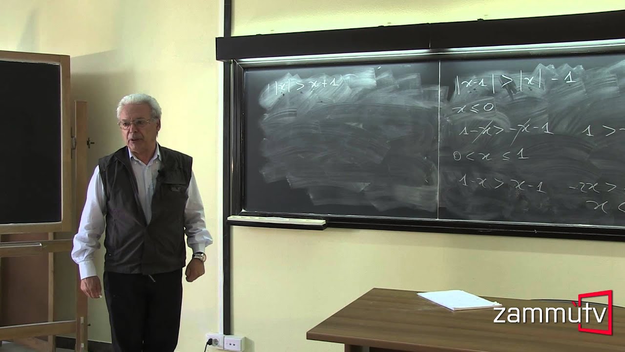 Corso zero di matematica (lezione 12) - Equazioni e disequazioni con valori assoluti
