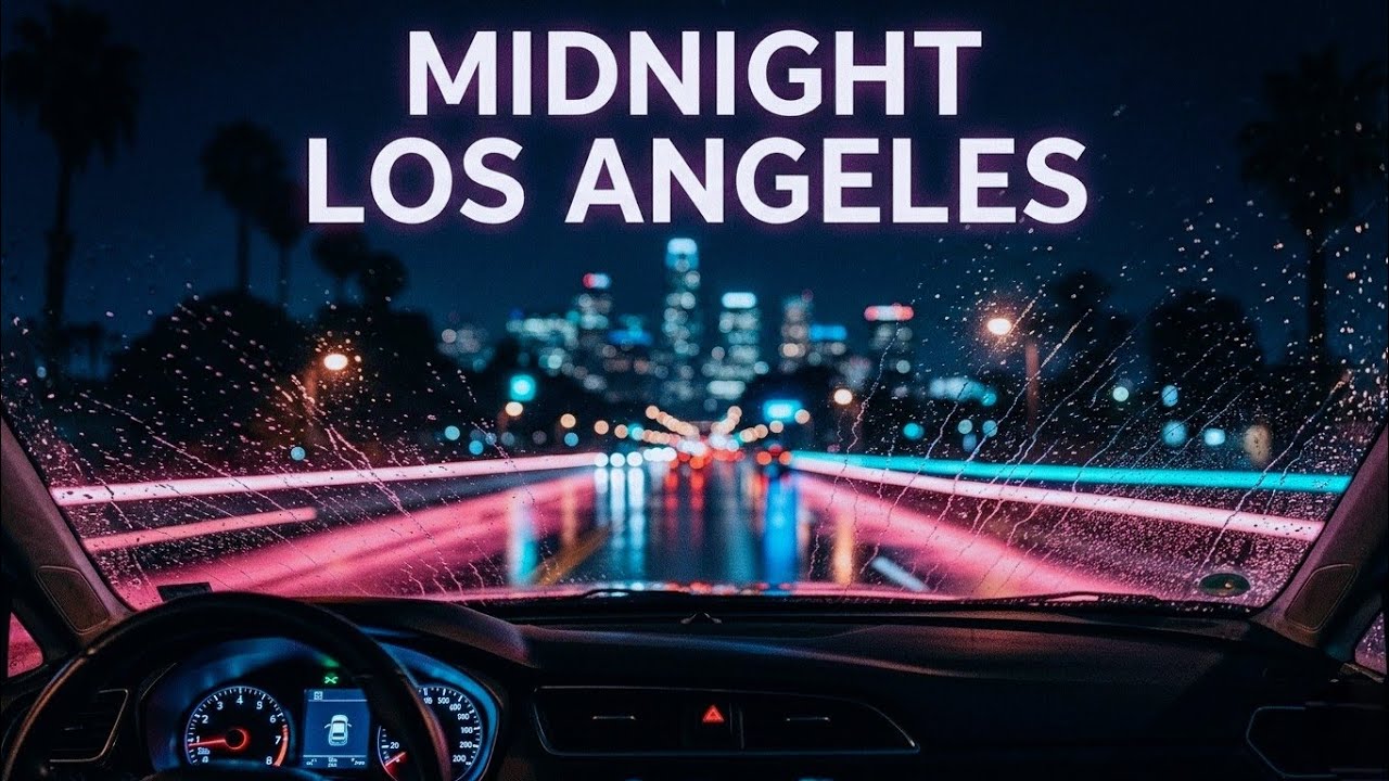 Midnight Los Angeles | Emotional Synthwave for Night Driving | Cinematic Retrowave