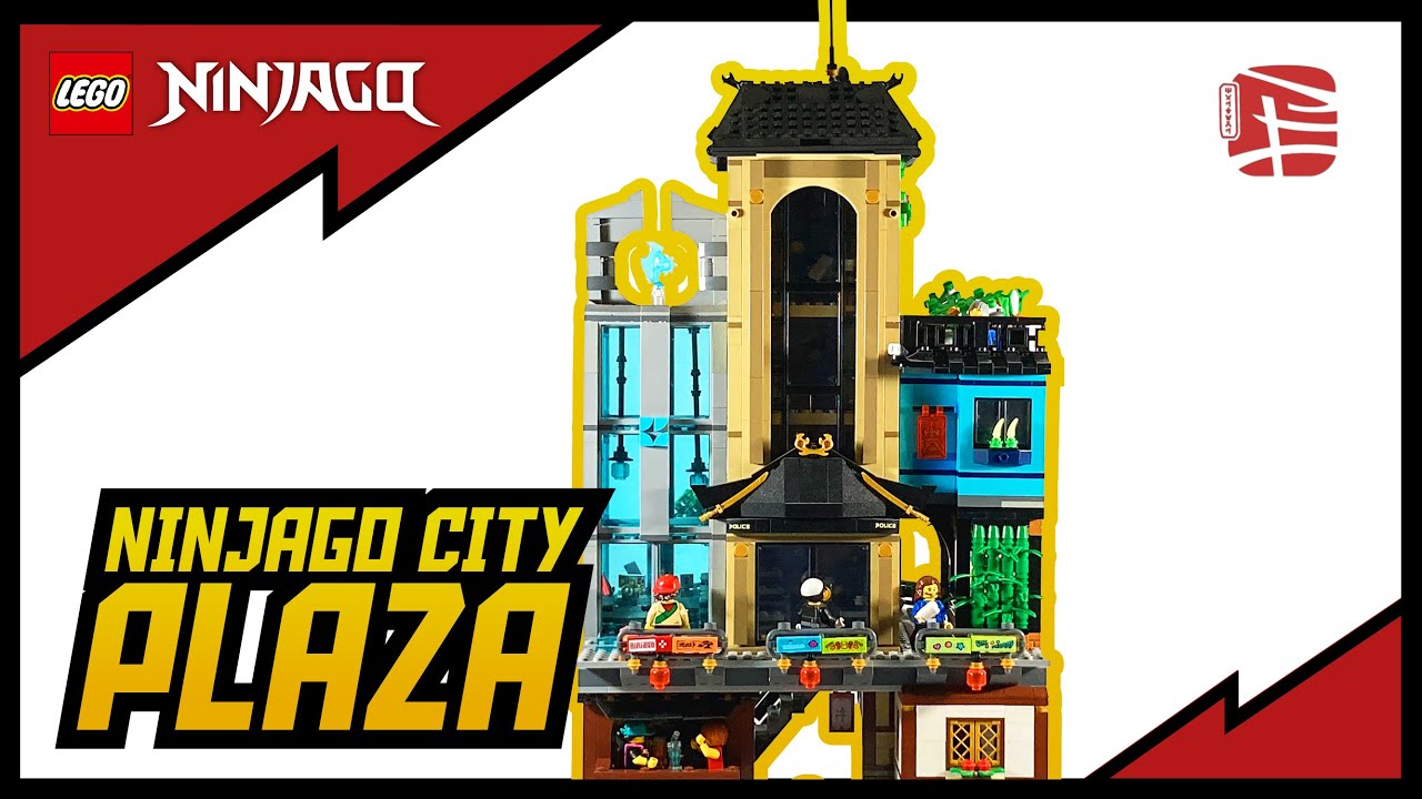 I built a custom LEGO Ninjago City Set!