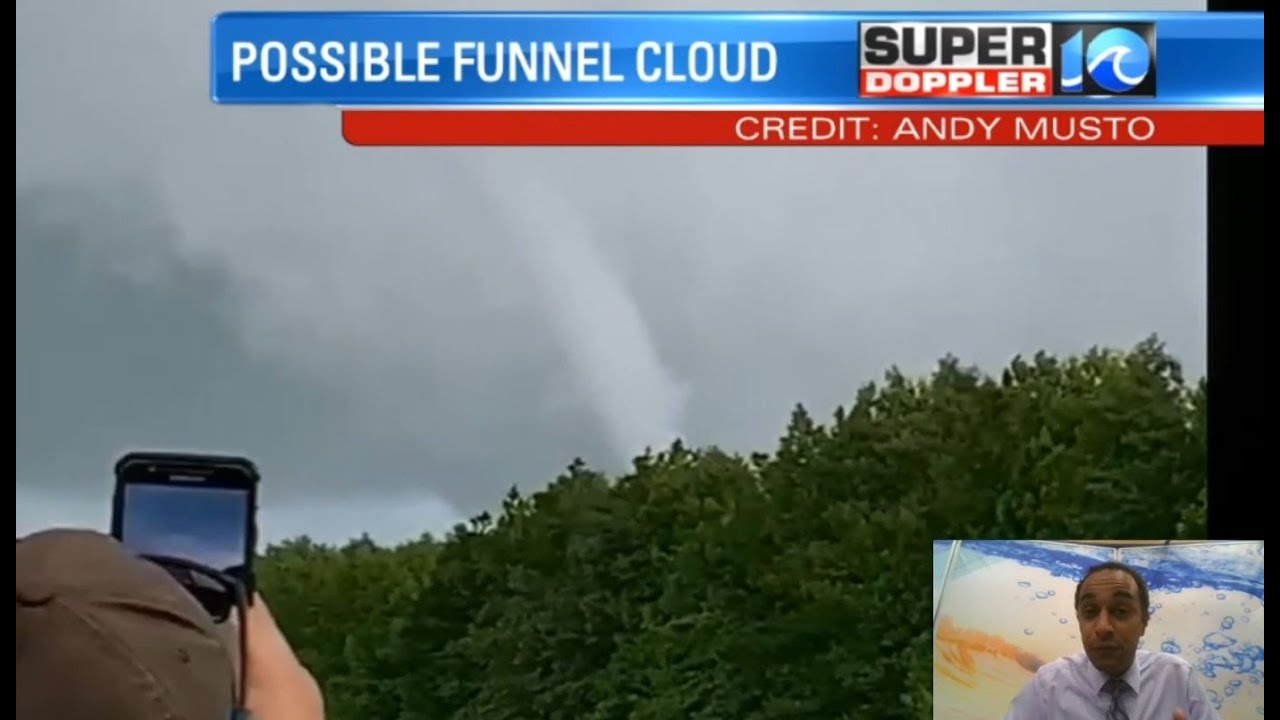 VIDEO: NC coastal funnel cloud and a look at what formed it