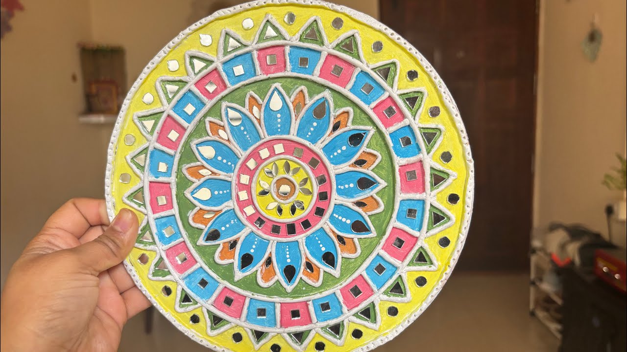 Lippan Art ✨ #LippanArt  #DIYCraft #HandmadeArt  #WallDecor #ArtAndCraft #CreativeIdeas #HomeDecor 