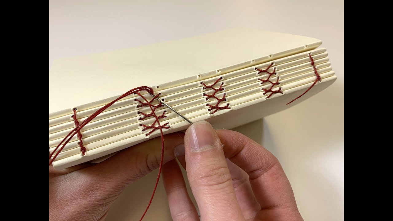 Sewing an Unsupported French Link Stitch