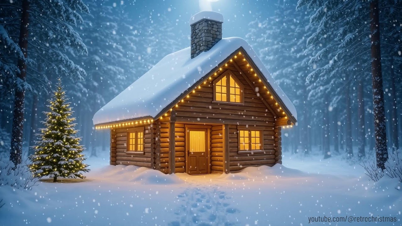 Cozy Winter Evening ❄️ Soothing Jazz ❄️ Snow Falling