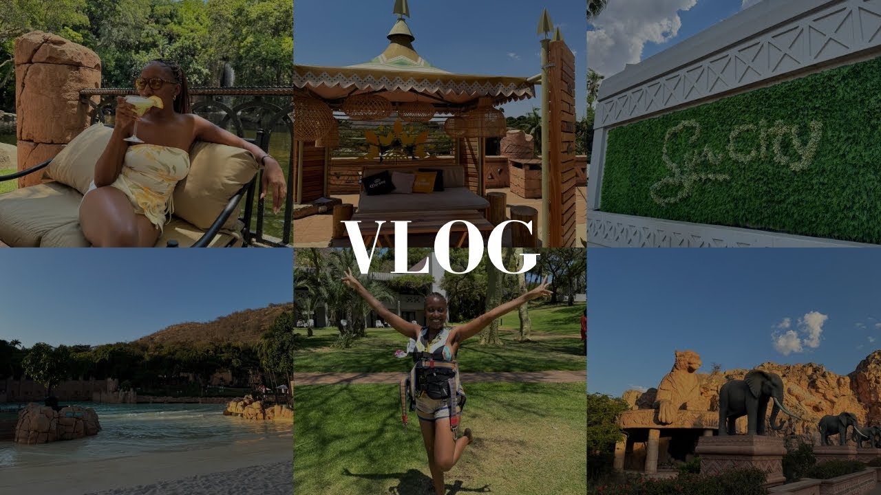 TRAVEL VLOG | let’s go to sun city ☀️🌇 | SOUTH AFRICAN YOUTUBER
