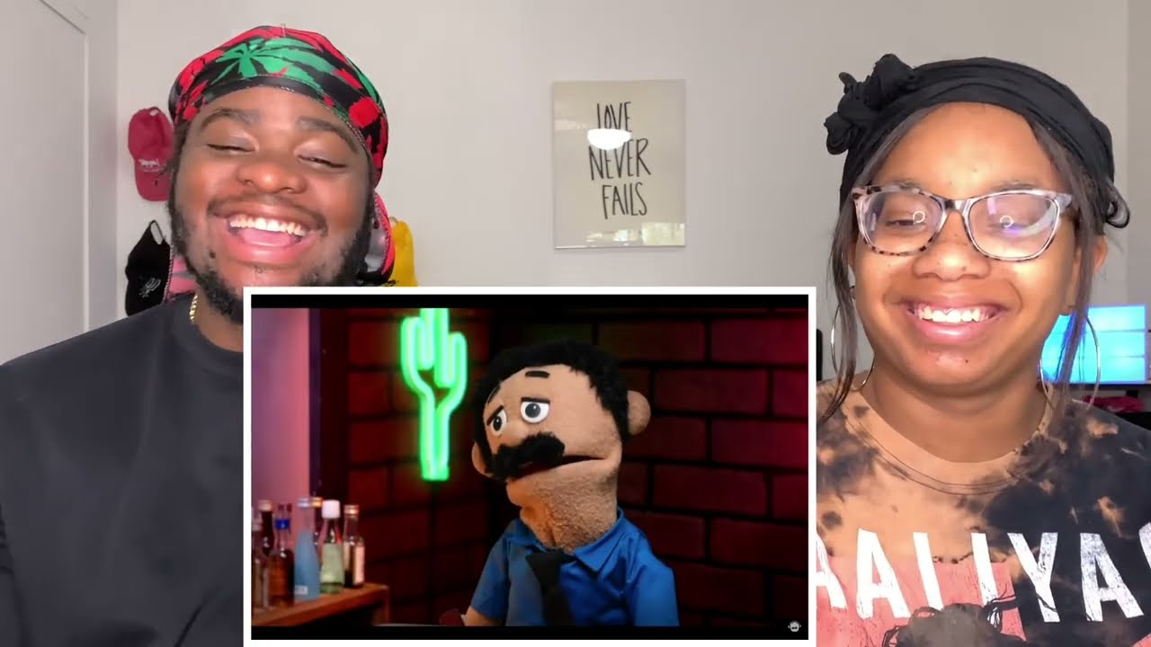 AWKWARD PUPPETS BAR TALK (4in1) NANDA & TRE REACTION ‼️