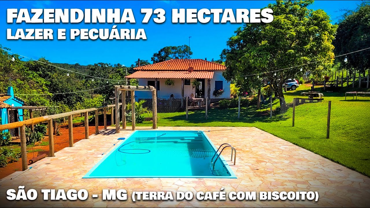 LINDA FAZENDINHA EM MINAS GERAIS DE 73 HECTARES (VENDIDO)