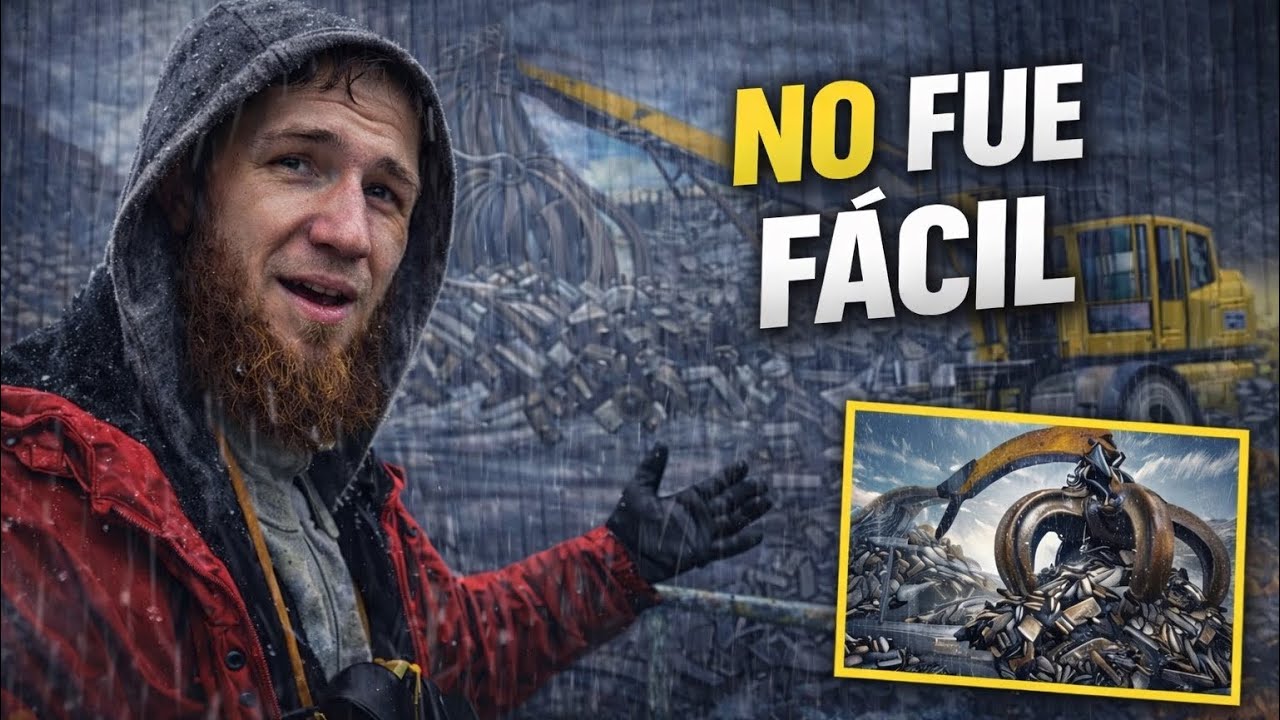  LLUVIA, PELEAS Y CAOS | PINTAR un MURAL DE 45 METROS EN UNA CHATARRERÍA