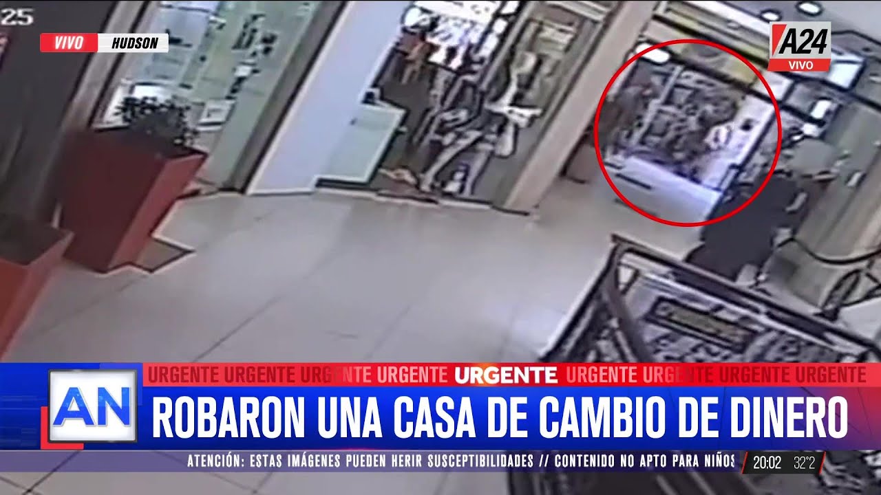 🚨HUDSON: GOLPE COMANDO EN UN SHOPPING