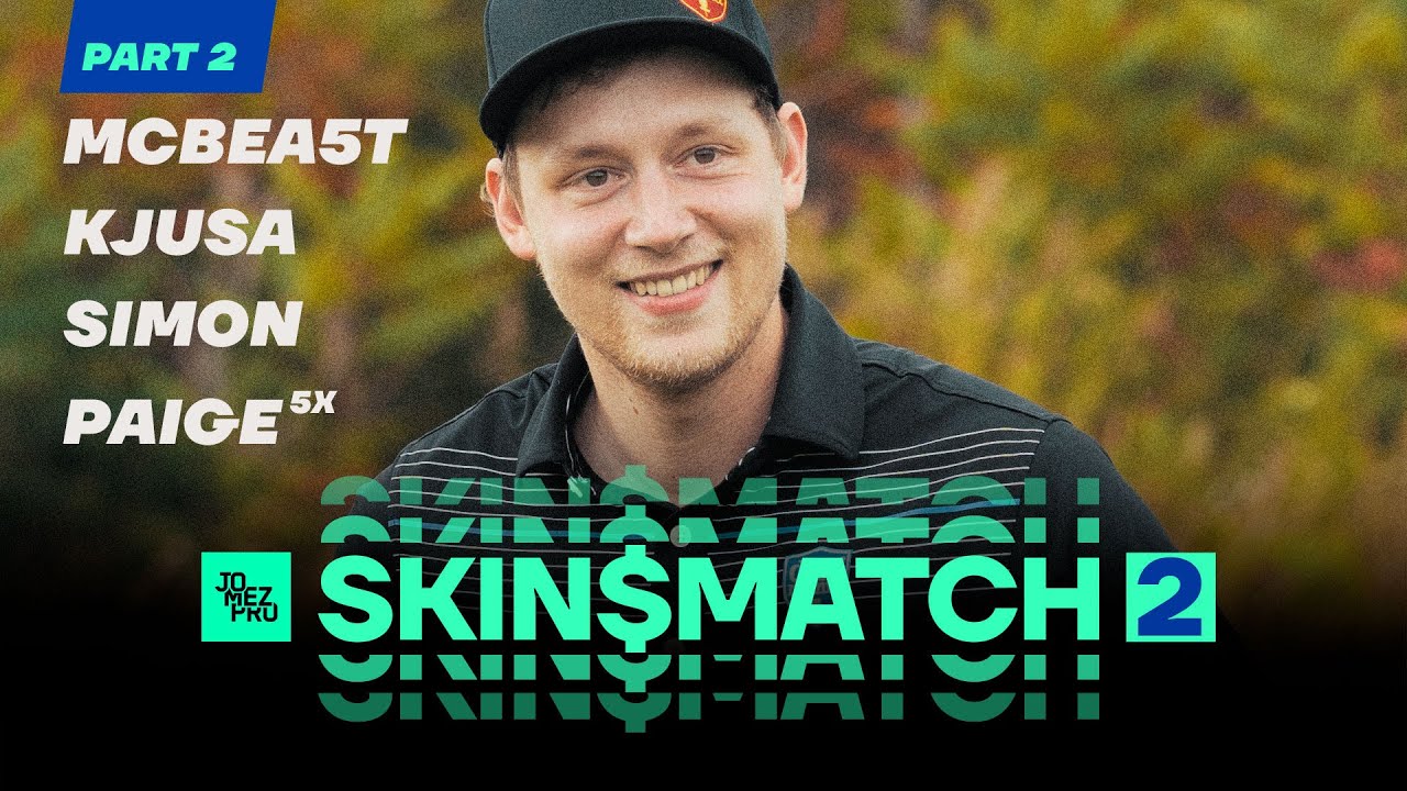 DISC GOLF SKIN$ MATCH 2 | Part 2 | McBeth, Pierce, Lizotte, Jones at Smuggs