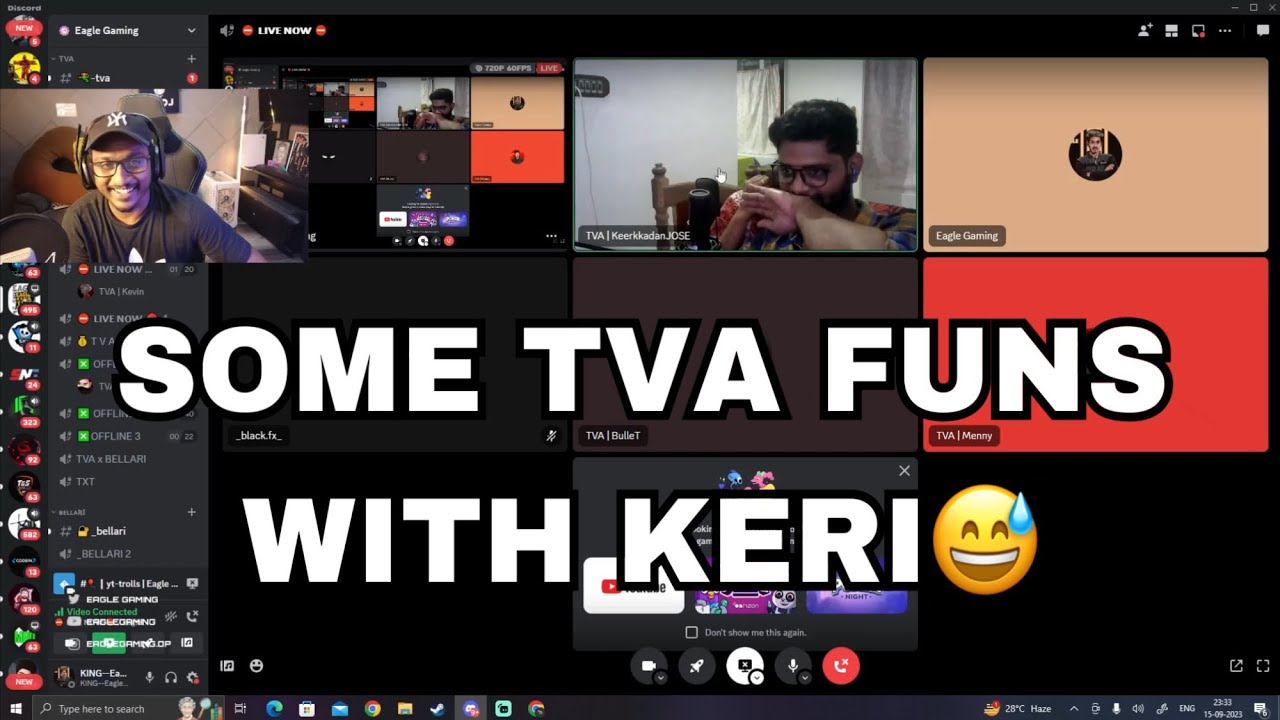 SOME VC FUNS WITH KERI😅TVA|#eaglegaming
