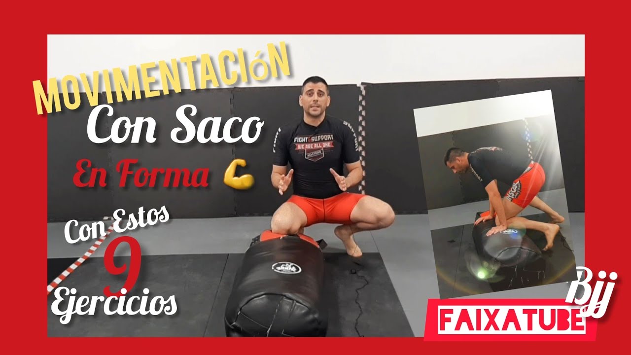 🔴 MOVILIDAD con Saco. 9Movimientos con los que mejorarás tu Jiu-jitsu 🤙