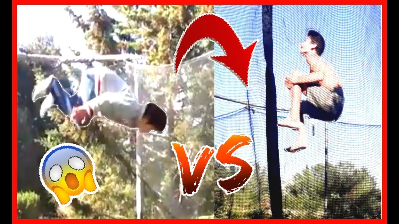 MY 5 YEARS PROGRESSION OF TRAMPOLINE !!!
