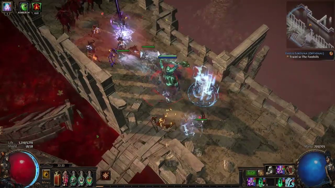 [poe 3.28] Bug Maybe: Broken Elegy Staff: wrong minion hp?